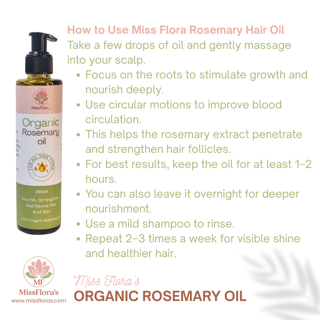 Miss Flora Complete Care Bundle – Rosemary Oil, Organic Glycerin, Glutathione Facewash, Foot & Hand Cream