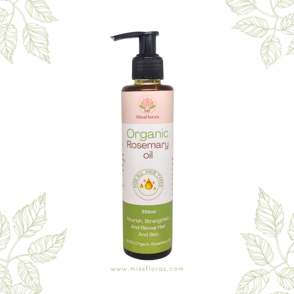 Organic Rosemary Oil – Hair Growth & Scalp Revival Elixir