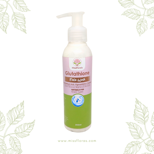 Miss Flora Glutathione Facewash – Brightening & Refreshing Care