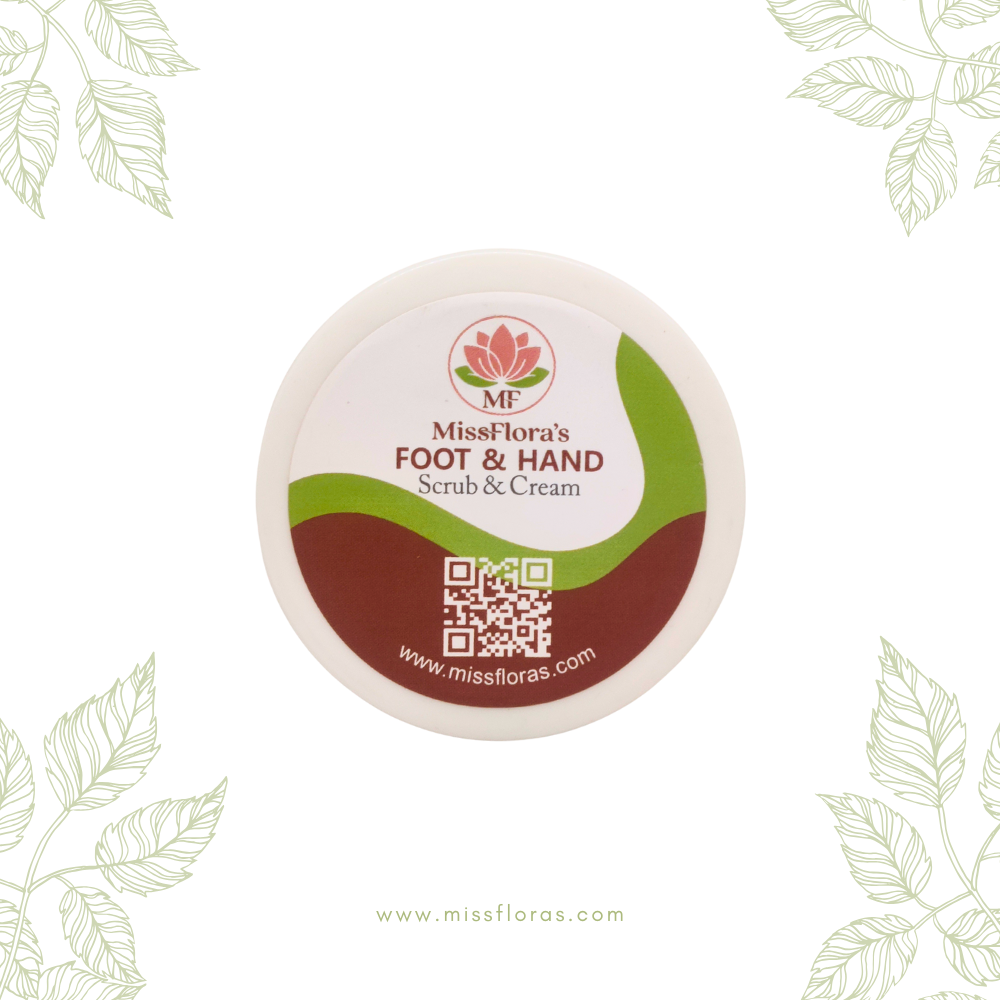 Miss Flora Foot & Hand Scrub & Cream – Dual Action Care