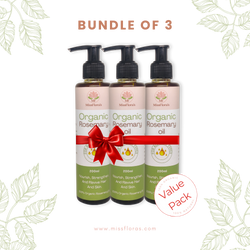 Miss Flora Rosemary Hair Oil – Bundle of 3 (Value Pack)